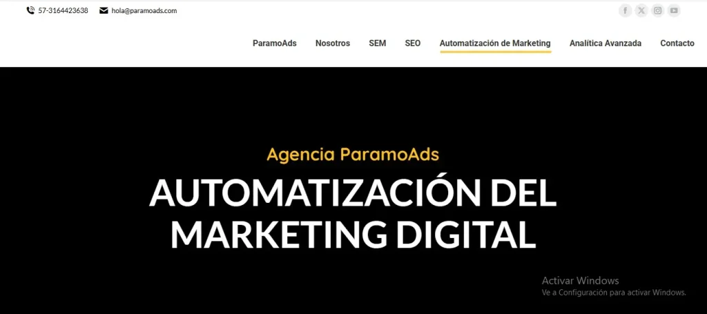 Top 5 Agencias de Automatización Marketing en Colombia Agencia ParamoAds